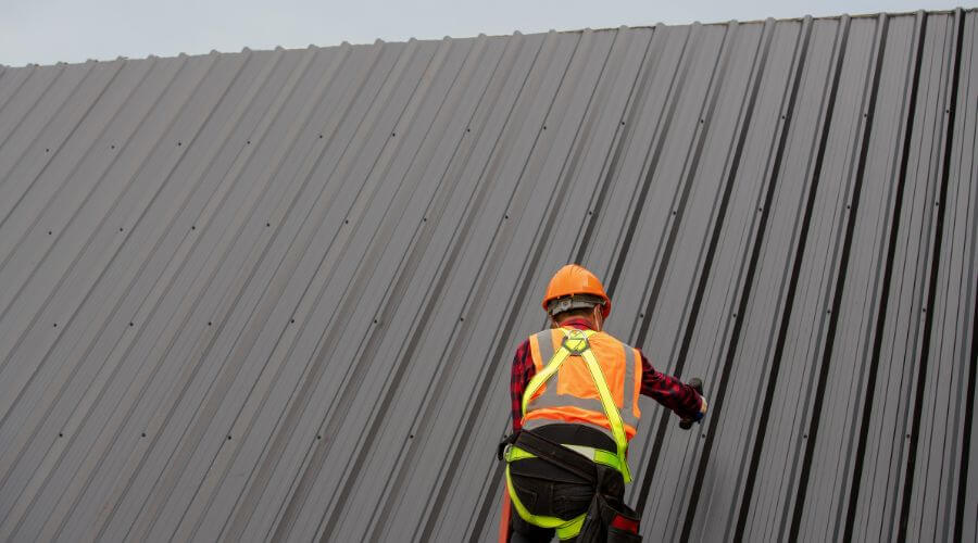 Professional metal roof installation services in Blaine, OH